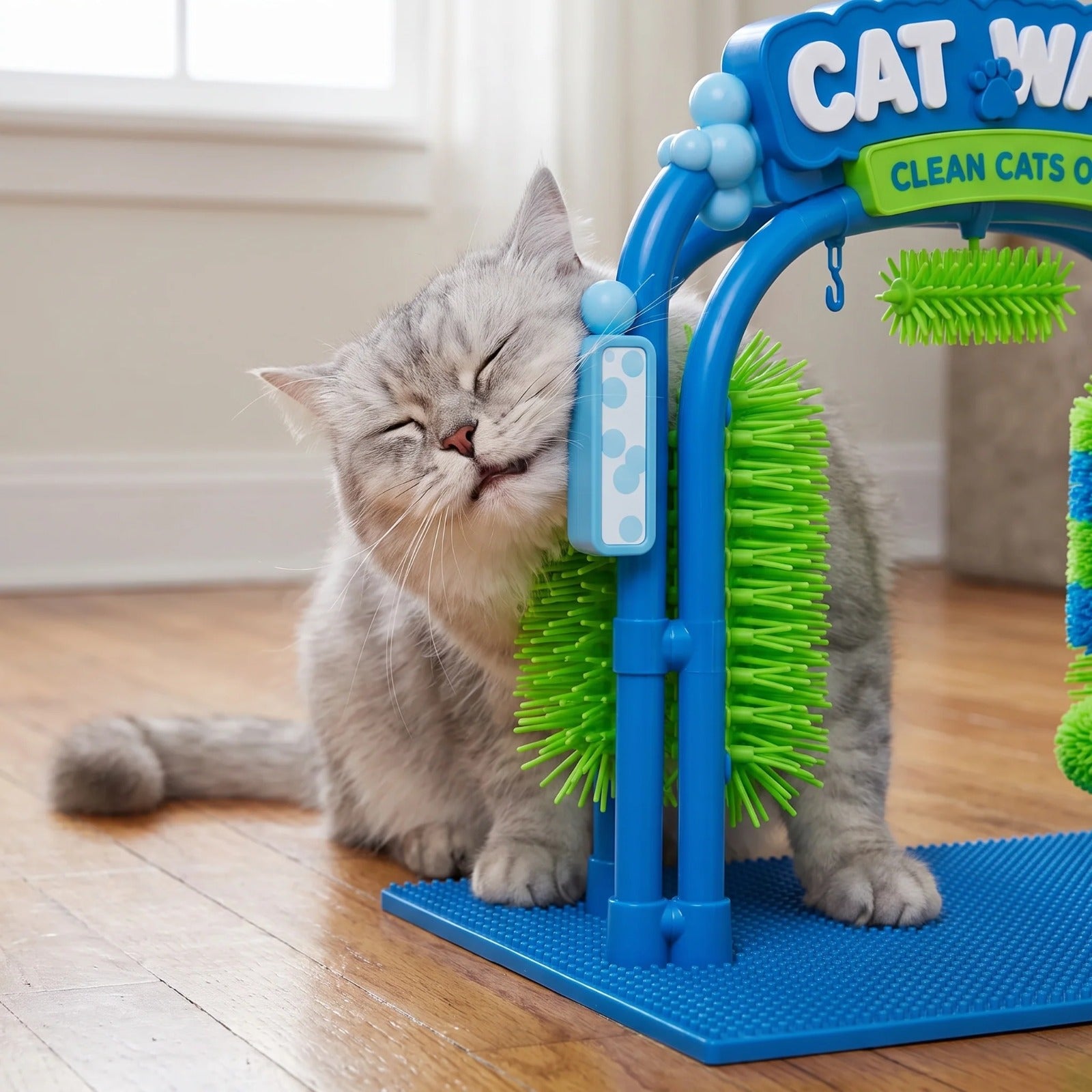 Katzen-Grooming-Station – Komplettes Pflege-Set