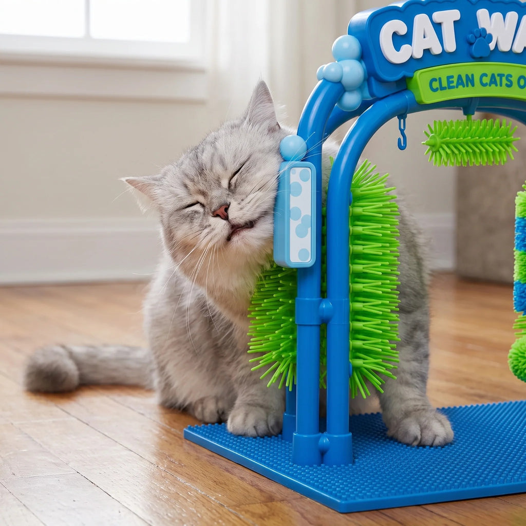 Estación de Grooming para Gatos – Kit Completo de Aseo
